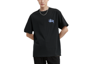 Ao Stussy Checker Stock Tee 'Black'