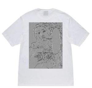 Ao Stussy Dots & Loops Tee 'White'