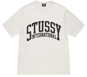 Ao Stussy International Pigment Dyed Tee 'White'