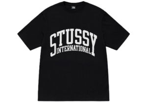 Ao Stussy International Tee Pigment Dyed 'Black'
