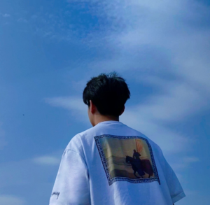 Ao Stussy Knight Painting Printing Short Sleeve 'White'