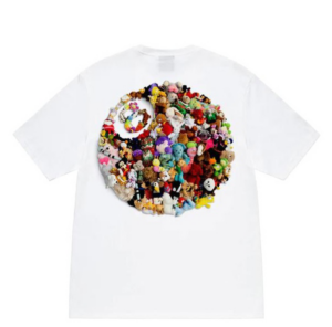 Ao Stussy Plush Tee 'White'
