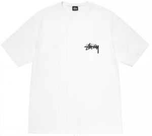 Ao Stussy Plush Tee 'White'