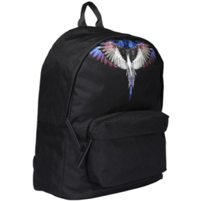 Balo Marcelo Burlon Wings Backpack 'Black Burgundy' CMNB006F20FAB0011028