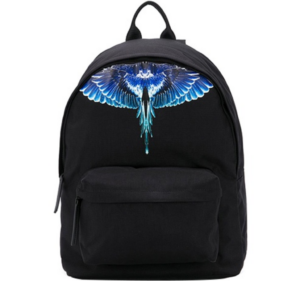 Balo Marcelo Burlon Wings Neon Backpack 'Black Blue' CMNB006E20FAB0011043