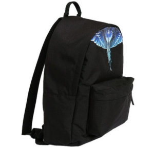 Balo Marcelo Burlon Wings Neon Backpack 'Black Blue' CMNB006E20FAB0011043