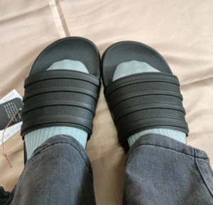 Dep Adidas Adilette Comfort 'Core Black' ID3406