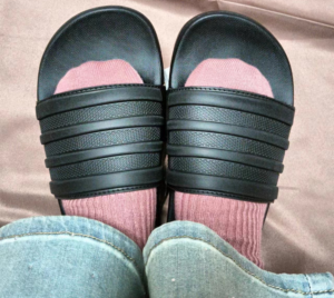 Dep Adidas Adilette Comfort 'Core Black' ID3406