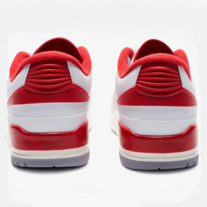 Giay Nike Air Jordan 2/3 GS 'White Varsity Red' FD0384-161