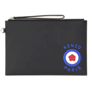 Tui Kenzo Target Large Leather Purse 'Black' FD65PM722L44-99