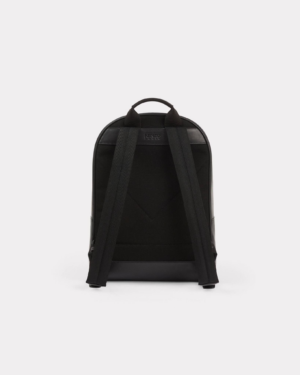 Balo Kenzo Boke Flower Crest Leather Backpack 'Black' FD65SA473L40-99
