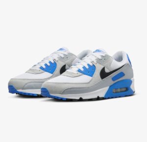 Giay Nike Air Max 90 'Grey Photo Blue' FN6958-102