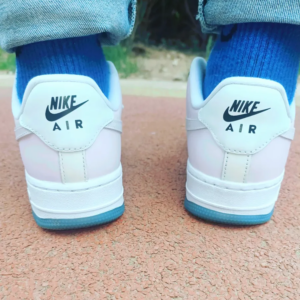 Giay Nike Air Force 1 '07 'White Icy Blue' FV0383-100