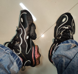 Giay Adidas Torsion X 'Black Gray' FV1544