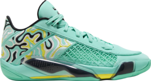 Giay Nike Air Jordan 38 Low x Guo Ailun 'Turquoise' FZ3223-300