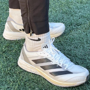 Giay Adidas Adizero Adios 7 'White Black Grey' GX6646