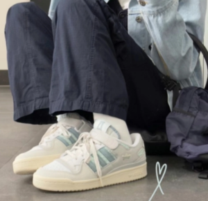 Giay Adidas Forum 84 Low 'Magic Grey Mint' IE1826