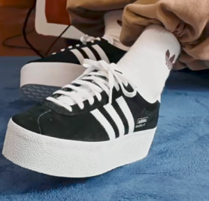 Giay Adidas Gazelle Up 'Black' IH1290