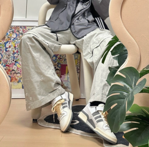 Giay Adidas Originals Forum 84 Low 'White Grey' ID4763