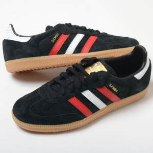 Giay Adidas Samba OG 'Black White Scarlet' IG1824