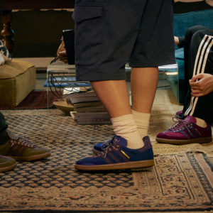 Giay Adidas Samba OG x Alwayth 'College Navy' IH5186