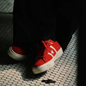 Giay Converse One Star Academy Pro Suede 'Red Egret' A07620C