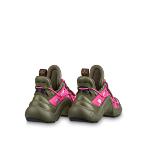 Giay Louis Vuitton Archlight Trainers 'Khaki Pink' 1A9RU5