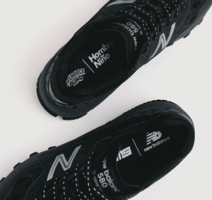 Giay New Balance 580 x The Mita x Masterpiece Sound x Hombre Nino 'Black' MT580RMT