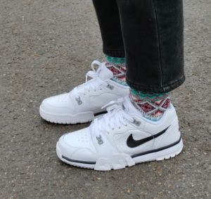 Giay Nike Air Cross Trainer Low 'White Black' CQ9182‑106