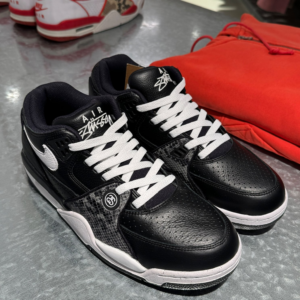 Giay Nike Stussy x Air Flight 89 Low SP 'Black' FD6475-001