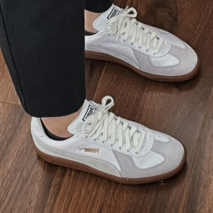 Giay Puma Army Trainer 'White Gray' 386607-05