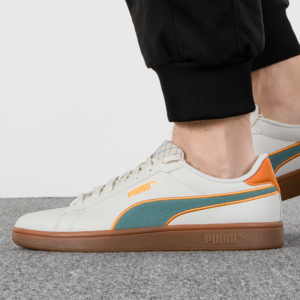 Giay Puma Smash 3 Retro Prep 'White Grey Blue' 389376-02