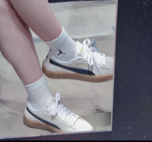 Giay Puma Smash Platform V2 SD 'White Black' 373037-07