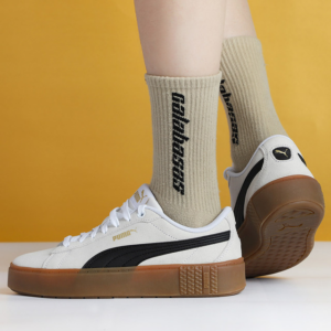 Giay Puma Smash Platform V2 SD 'White Black' 373037-07