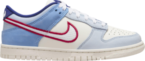 Giay Nike Dunk Low GS 'Red Mesh' HF5742-111