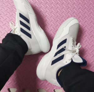 Giay Adidas Court Spec 2 'White Dark Blue' ID2470
