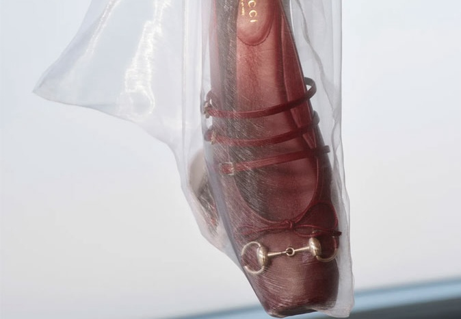 Giay Ballet Gucci: Lieu Co The Thay The Loafer?