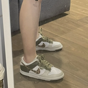 Giay Nike Dunk Low GS 'Leopard' DX9282-100