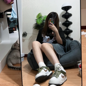 Giay Nike Dunk Low GS 'Leopard' DX9282-100