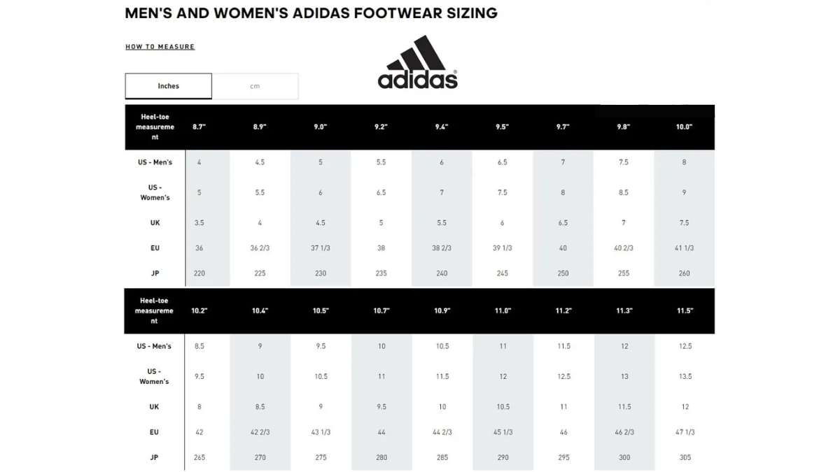 Hinh anh 3: Bi kip chon size giay adidas Campus 00s fit chan hoan hao