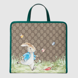 Tui Gucci x Peter Rabbit Tote Bag 'Emerald Green' 605614-FACZU-8459