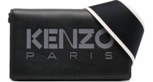 Tui Kenzo Logo Small Side Bag 'Black' FC65PM508L4599