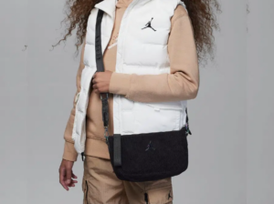 Tui Nike Jordan Corduroy Handbag 'Black' FV5752-010