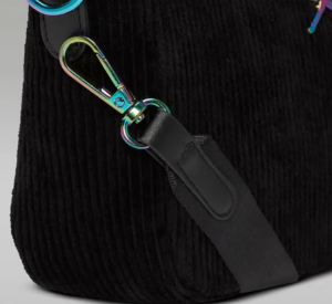 Tui Nike Jordan Corduroy Handbag 'Black' FV5752-010