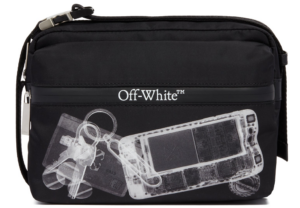 Tui Off-White X-Ray Camera Bag 'Black White' OMNQ088S24FAB0011001