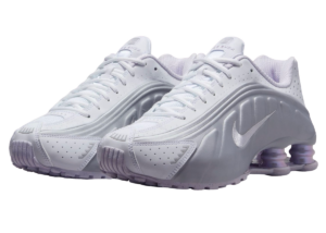 Giay Nike Shox R4 'Platinum Barely Grape' HF5076-100