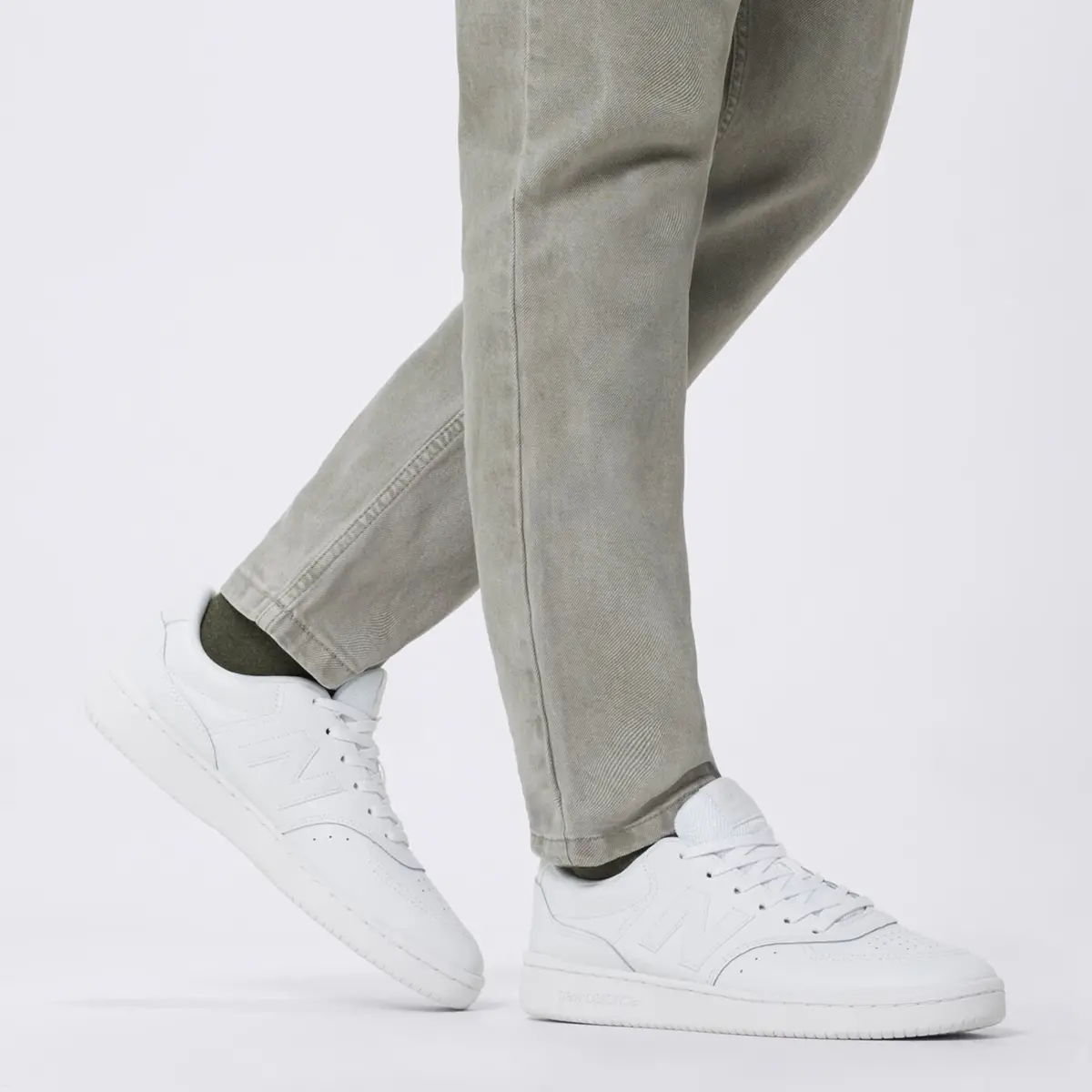 Alternative view of Giày New Balance 480 'White' BB80OOO