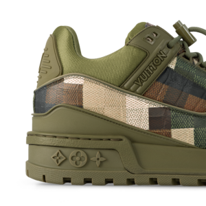 Giay Louis Vuitton LV Maxi Trainers 'Khaki Green' 1ACNCT