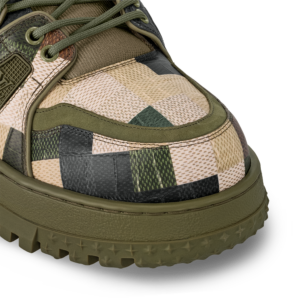 Giay Louis Vuitton LV Maxi Trainers 'Khaki Green' 1ACNCT