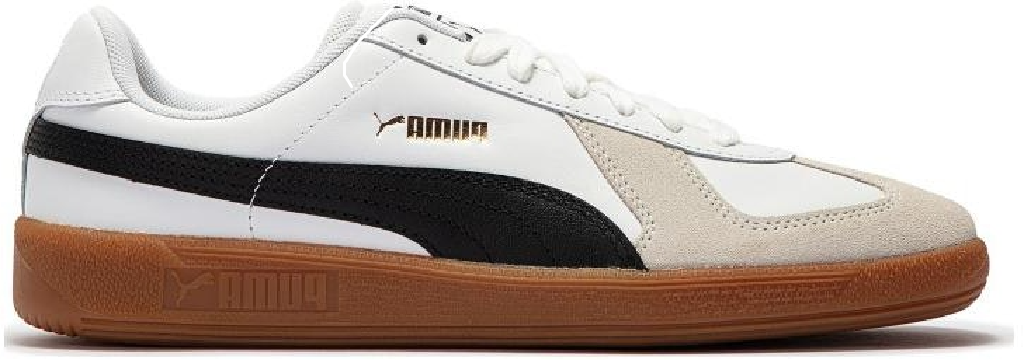 Giày Puma Army Trainer 'White Black' 398280-01 - Authentic-Shoes